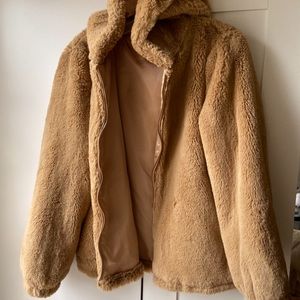 Urban outfitters teddy jacket